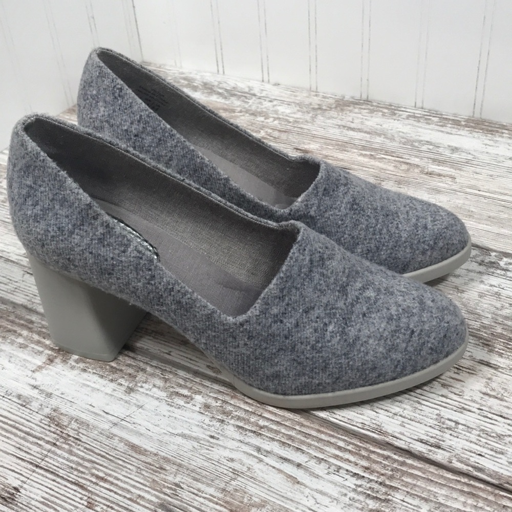 Com + Sens Vilisa Gray Tweed Chunky heel 8